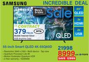 Samsung 55" Smart QLED 4K TV 55Q60D