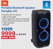 JBL Portable Bluetooth Speaker Party Box 310