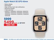 Apple Watch SE GPS 40mm-Each