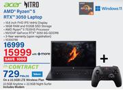 Acer AMD Ryzen 5 RTX 3050 Laptop-On A 22.5GB LTE Wireless Plan