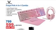 VX Gaming Freya Pink 4 In 1 Combo