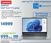 Lenovo Ideapad 1 Intel Core i7 Laptop-On A 22.5GB LTE Wireless Plan