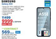 Samsung Galaxy A55-On A Flex On 2 Price Plan