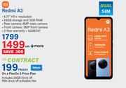 MI Redmi A3-On A Flex On 2 Price Plan