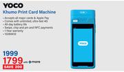 Yoco Khumo Print Card Machine