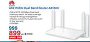 Huawei AX2 WiFi 6 Dual Band Router AX1500