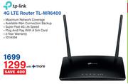 TP-Link 4G LTE Router TL-MR6400