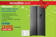 Hisense 514L Fridge/Freezer Inox H670SITWD