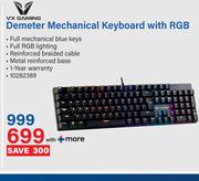 VX Gaming Demeter Mechanical Keyboard With RGB