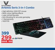 VX Gaming Artemis Series 3 In 1 Combo