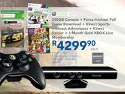 Xbox 360 250GB Kinect Console Bundle