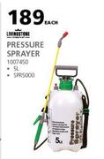 Livingstone Pressure Sprayer 5Ltr SPR5000-Each
