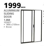 Aluminium Sliding Door 1.8m-Each