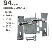 Mortice Lockset-Each