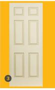 Swartland 6 Panel Colonist Deep Moulded Doors-813 x 2032mm