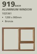 ROBMEG Steel Aluminium Window-1200 x 900mm
