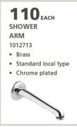 Catchet Shower Arm
