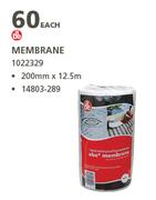 Abe Membrane-200mm x 12.5m Each