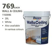 Duram 20L Wall & Ceiling-Each