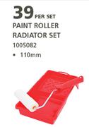 Academy Paint Roller Radiator Set 110mm-Per Set