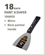 Academy Paint Scraper 80mm-Each