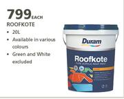Duram 20L Roofkote-Each