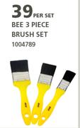 Academy Bee 3 Piece Brush Set-Per Set