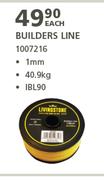 Living Stone Builders Line 1mm-40.9Kg Each