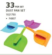 Academy Dust Pan Set-Per Set