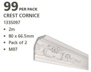 Crest Cornice-Per Pack