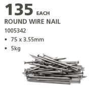 Round Wire Nail-5Kg