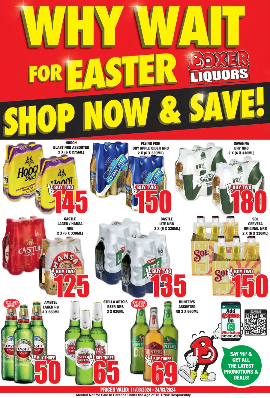 When Is The Next Ohio Liquor Lottery 2024 Boxer Liquor Gauteng : Why Wait For Easter (11 March - 24 March 2024