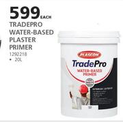 Plascon Tradepro Water Based Plaster Primer 1292218-20Ltr Each