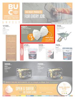 Buco Inland Merchant : The Right Products For Every Job (15 September - 4  October 2020), page 1
