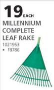 Academy Millennium Complete Leaf Rake-Each