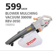 Ryobi Blower Mulching Vacuum 3000W RBV-3050