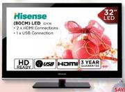Hisense LED TV-(32K16)-32"(80cm)