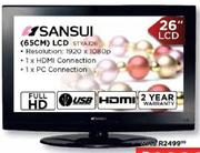 Sansui FHD LCD TV-(STYA326)-26"(65cm)