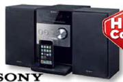 Sony Micro Hi-Fi With CD Player & ipod Dock (CMT-FX300I)