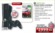 XBox 360 250GB Forza 4 Bundle
