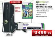 XBox 360 4GB Kinect Sports 2 Bundle