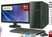 Acer Desktop PC and Bundle Monitor