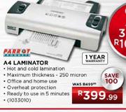 Parrot A4 Laminator