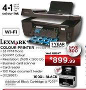 Lexmark Colour Printer (PRO205)