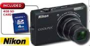 Nikon Digital Camera Bundle(S6200)