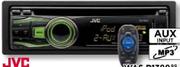 JVC Front Loading CD/USB/MP3 Player (KD621)