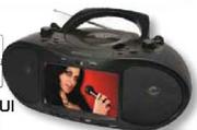 Sansui Portable Boombox Player With DVD (PO1005)