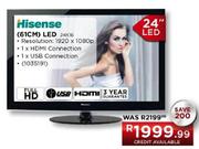Hisense (61cm) LED (24K16)