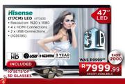 Hisense (117cm) LED (47T363D)