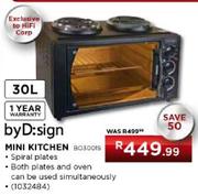 byD:sign Mini Kitchen-30 ltr (BO3001S)